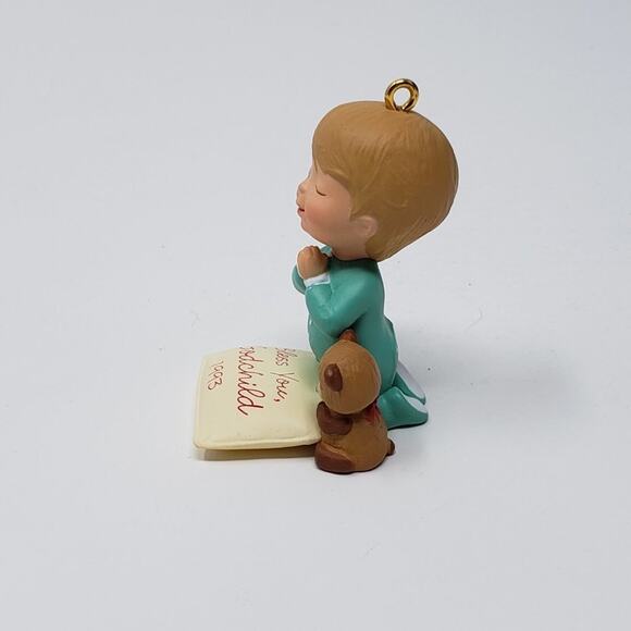 1993 Hallmark Godchild Handcrafted Keepsake Holiday Christmas Ornament. - Picture 4 of 6